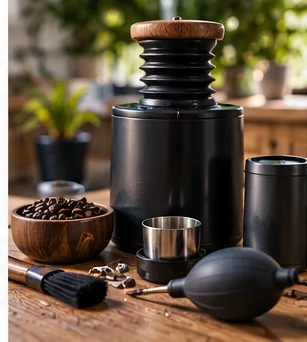 Best Single-Dose Grinder Bellows: When a $20 Retrofit Actually Reduces Retention editorial coffee gear image