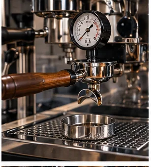 Best Espresso Pressure Gauge Kit: Portafilter Manometer, Group Gauge or Machine Gauge? editorial coffee gear image
